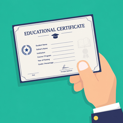 Educational Certificate Verification